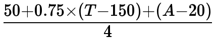 Формула расчета нормальной массы тела